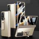 For Honor Magic VS GKK Integrated Magnetic Fold Hinge Shockproof Phone Case(Gold) - 1