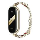 For Xiaomi Mi Band 8 / 9 / 9 NFC Mijobs Mermaid Beauty Bracelet Watch Band(Light Gold Red) - 1