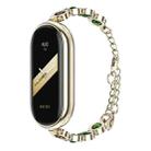 For Xiaomi Mi Band 8 / 9 / 9 NFC Mijobs Mermaid Beauty Bracelet Watch Band(Light Gold Green) - 1