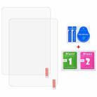 For OnePlus Pad 2 2pcs 9H 0.3mm Explosion-proof Tempered Glass Film - 2