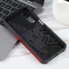 For Samsung Galaxy A25 Camera Shield Card Slot PC+TPU Phone Case(Red) - 3