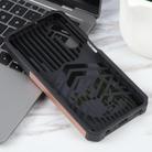 For Samsung Galaxy A25 Camera Shield Card Slot PC+TPU Phone Case(Rose Gold) - 3