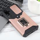 For Samsung Galaxy A35 Camera Shield Card Slot PC+TPU Phone Case(Rose Gold) - 2