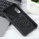 For Samsung Galaxy A55 Camera Shield Card Slot PC+TPU Phone Case(Black) - 3