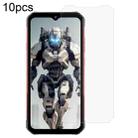 For FOSSiBOT F102 10pcs 0.26mm 9H 2.5D Tempered Glass Film - 1