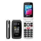 UNIWA V202T 4G Flip Style Phone, 2.4 inch Unisoc T107 Cat.1, SOS, FM, Dual SIM Cards, 21 Keys(Red) - 3