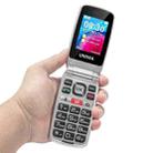 UNIWA V202T 4G Flip Style Phone, 2.4 inch Unisoc T107 Cat.1, SOS, FM, Dual SIM Cards, 21 Keys(Red) - 6