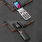UNIWA V202T 4G Flip Style Phone, 2.4 inch Unisoc T107 Cat.1, SOS, FM, Dual SIM Cards, 21 Keys(Red) - 7
