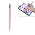 For Huawei M-pencil Stylus Touch Pen Integrated Non-slip Silicone Protective Cover(Pink) - 1