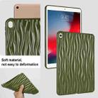 For iPad 10.5 Air 3 2019 Jelly Color Water Ripple TPU Tablet Case(Dark Green) - 3