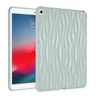 For iPad 10.5 Air 3 2019 Jelly Color Water Ripple TPU Tablet Case(Grey) - 1