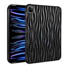 For iPad Pro 11.0 2022 / 2021 / 2020 Jelly Color Water Ripple TPU Tablet Case(Black) - 1