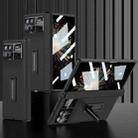 For Xiaomi Mix Fold 3 GKK Magnetic Hinge Flip Leather Phone Case with Holder(Black) - 1