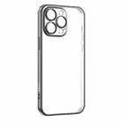 For iPhone 15 Pro Max TOTUDESIGN PC-2 Series Electroplating TPU Phone Case(Black) - 1