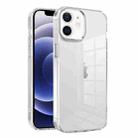 For iPhone 12 Ice Color Clear Acrylic Hybrid TPU Phone Case(Transparent) - 1