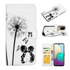 For Huawei P20 Oil Embossed 3D Drawing Leather Phone Case(Couple Dandelion) - 1