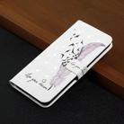 For Honor 200 Oil Embossed 3D Drawing Leather Phone Case(Feather) - 2