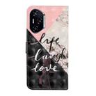 For Honor 400 Pro Global 160.8mm Oil Embossed 3D Drawing Leather Phone Case(Stitching Marble) - 3