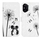 For Honor 400 Pro Global 160.8mm Oil Embossed 3D Drawing Leather Phone Case(Couple Dandelion) - 1
