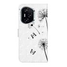 For Honor 400 Global 156.5mm Oil Embossed 3D Drawing Leather Phone Case(Couple Dandelion) - 3