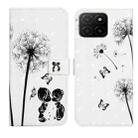 For Honor X5b Plus Oil Embossed 3D Drawing Leather Phone Case(Couple Dandelion) - 1
