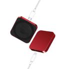 For iPhone / AirPods / iWatch Series 3 in 1 Portable Wireless Charger(Red) - 1
