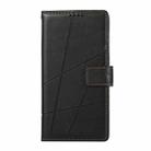 For Realme 13 Pro / 13 Pro+ Global PU Genuine Leather Texture Embossed Line Phone Case(Black) - 2