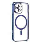 For iPhone 15 Pro Max TOTUDESIGN PC-3 Series MagSafe Electroplating TPU Phone Case(Blue) - 1