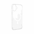 For iPhone 16 TOTUDESIGN PC-5 Crystal Shield Series Magsafe Magnetic Phone Case(Transparent) - 1