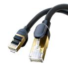 Baseus PCWL-A108 High Speed CAT8 40Gigabit Ethernet Round Cable, Length:8m(Black) - 2