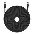 Baseus PCWL-A106 High Speed CAT7 10Gigabit Ethernet Braided Cable, Length:25m(Black) - 1