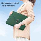 For 15.4/15.6/16.1 inch Envelope Holder Laptop Sleeve Bag(Brown) - 7