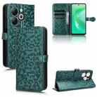 For Infinix Smart 8 Honeycomb Dot Texture Leather Phone Case(Green) - 1
