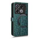 For Infinix GT 20 Pro Honeycomb Dot Texture Leather Phone Case(Green) - 3