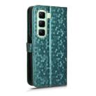 For Infinix Hot 50 5G Honeycomb Dot Texture Leather Phone Case(Green) - 3