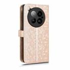 For Infinix Zero 40 4G X6860 Honeycomb Dot Texture Leather Phone Case(Gold) - 3