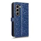 For Infinix Hot 50 Pro 4G Honeycomb Dot Texture Leather Phone Case(Blue) - 3