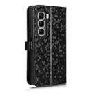 For Infinix Hot 50 Pro+ 4G Honeycomb Dot Texture Leather Phone Case(Black) - 3