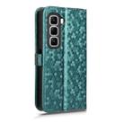 For Infinix Hot 50 Pro+ 4G Honeycomb Dot Texture Leather Phone Case(Green) - 3