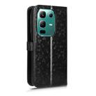 For Infinix Note 50x Honeycomb Dot Texture Leather Phone Case(Black) - 3