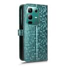 For Infinix Note 50x Honeycomb Dot Texture Leather Phone Case(Green) - 3