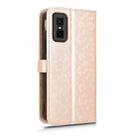 For Infinix GT 30 Pro Honeycomb Dot Texture Leather Phone Case(Gold) - 3