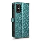 For Infinix GT 30 Pro Honeycomb Dot Texture Leather Phone Case(Green) - 3