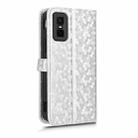 For Infinix GT 30 Pro Honeycomb Dot Texture Leather Phone Case(Silver) - 3