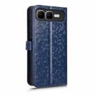 For Infinix Smart 10 Plus 4G Honeycomb Dot Texture Leather Phone Case(Blue) - 3