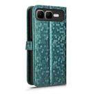 For Infinix Smart 10 Plus 4G Honeycomb Dot Texture Leather Phone Case(Green) - 3