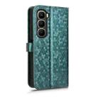 For Infinix Hot 60i 4G / Hot 60 5G Honeycomb Dot Texture Leather Phone Case(Green) - 3
