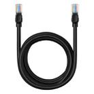 Baseus PCWL-A101 High Speed CAT5 Gigabit Ethernet Round Cable, Length:3m(Black) - 1