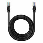 Baseus PCWL-A101 High Speed CAT5 Gigabit Ethernet Round Cable, Length:8m(Black) - 1