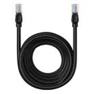 Baseus PCWL-A101 High Speed CAT5 Gigabit Ethernet Round Cable, Length:10m(Black) - 1